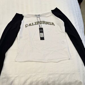 Cali Girl off the shoulder top—fits like a medium